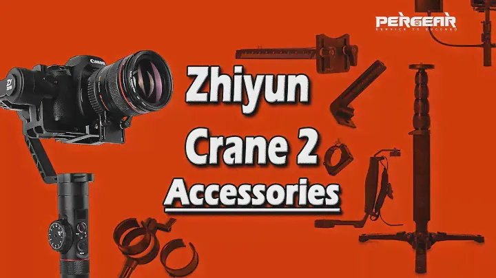 Zhiyun Crane 2, Gravity Adjustment Plate / Extension Ring / Mini Dual Grip / Monopod
