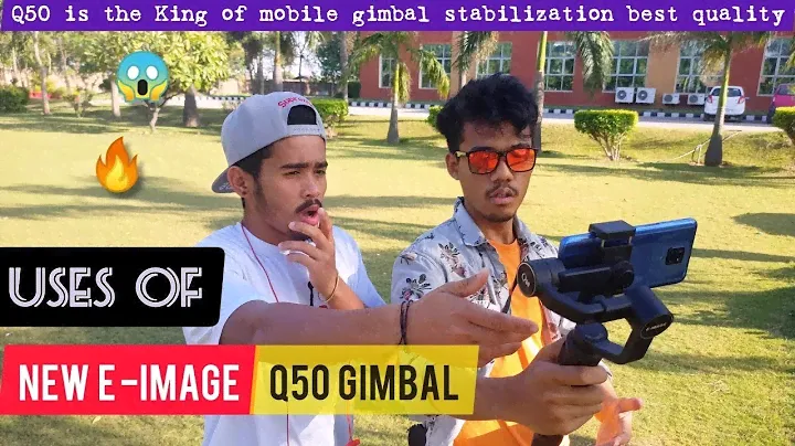 E-Image Q50 3-Axis Smartphone Gimbal Stabilizer  Uses detail guide | SKS