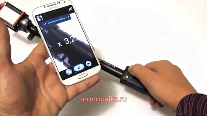 Монопод YUNTENG YT-1288 с bluetooth-кнопкой и зумом
