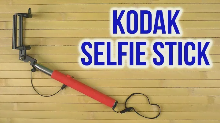 Распаковка Kodak Selfie Stick Red