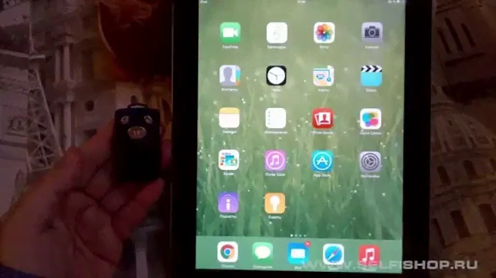 Как подключить монопод палку для селфи Yunteng к iPhone (Селфи Про)