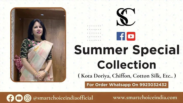 Summer Special Collection| For Booking  :- 9923032432 | Smart Choice