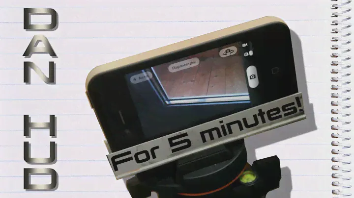 Крепление телефона на штатив за 5 минут/How to mount iPhone to tripod for 5 minutes.