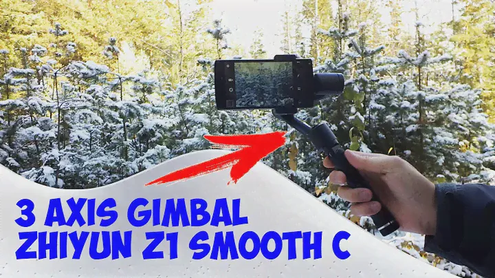 Офигенный стабилизатор стедикам для смартфона или экшн камеры Zhiyun Z1 Smooth C 3 Axis Gimbal