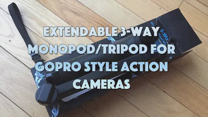 Выдвижной трехсторонний монопод/штатив eBay для экшн-камер в стиле GoPro