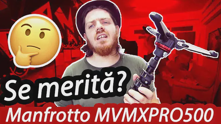 Experienta mea cu monopiedul Manfrotto MVMXPRO500 pentru evenimente / VIDEO